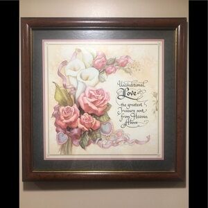 Vintage Home Interiors Love Wooden Home Decor Picture